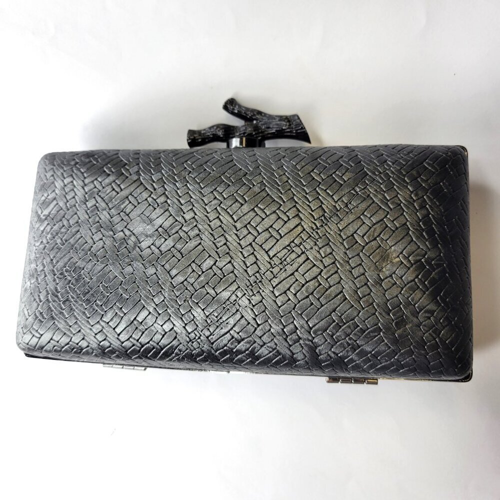 Evening Purse,  Black Cocktail Purse, Wedding Purse, - Picture 4 of 11